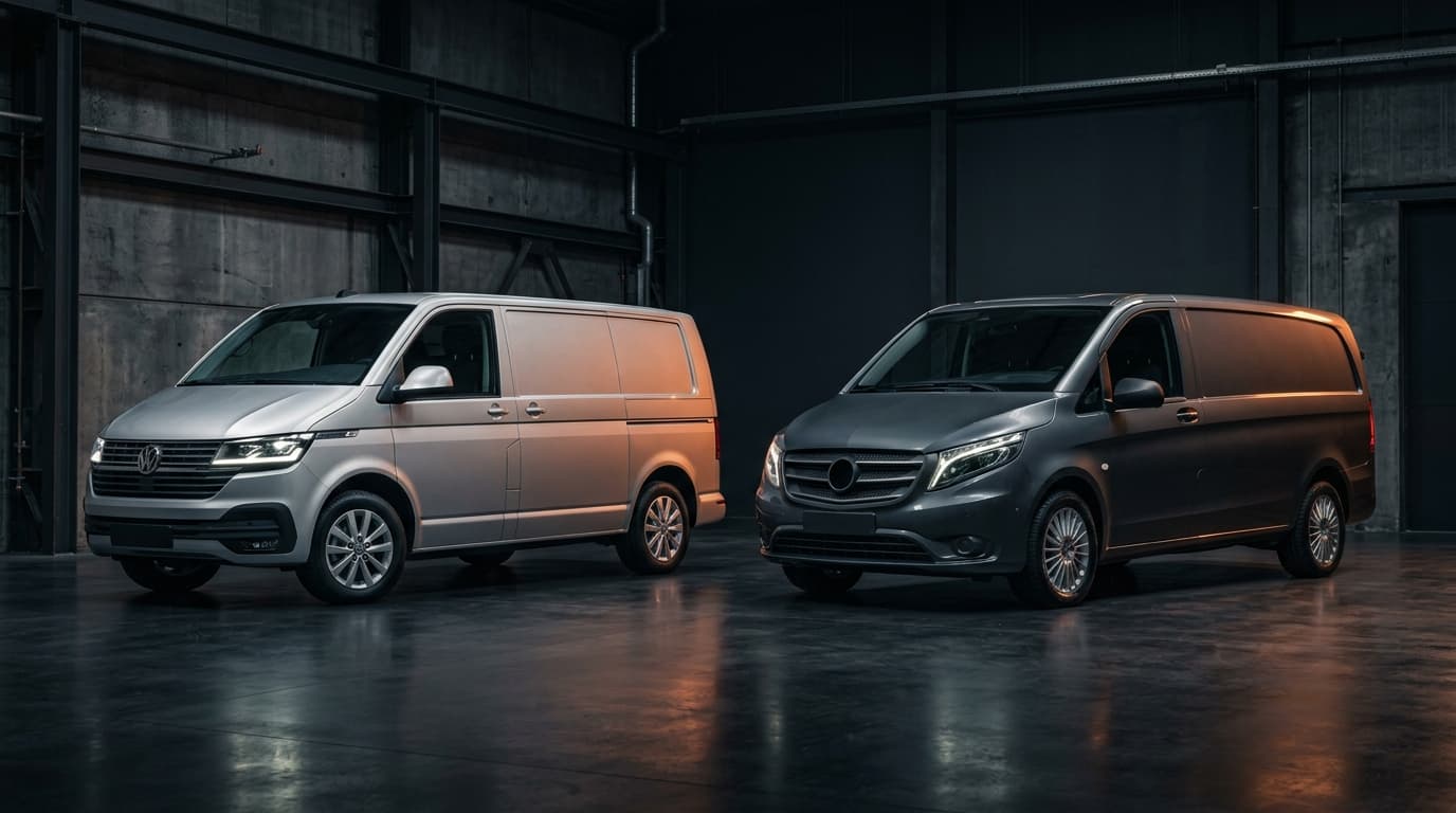 Mercedes Vito ou VW Transporter : lequel choisir ?
