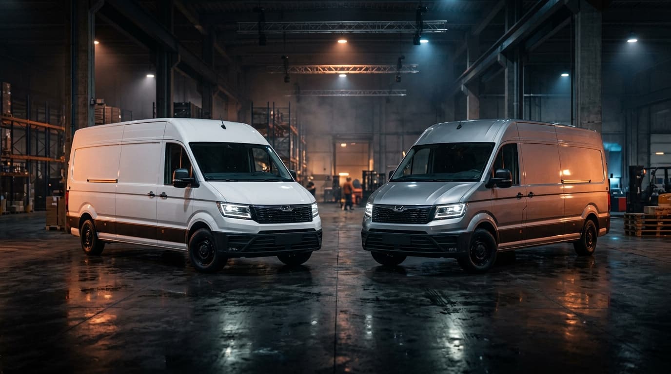Ford Transit ou Mercedes Sprinter : quel grand fourgon ?