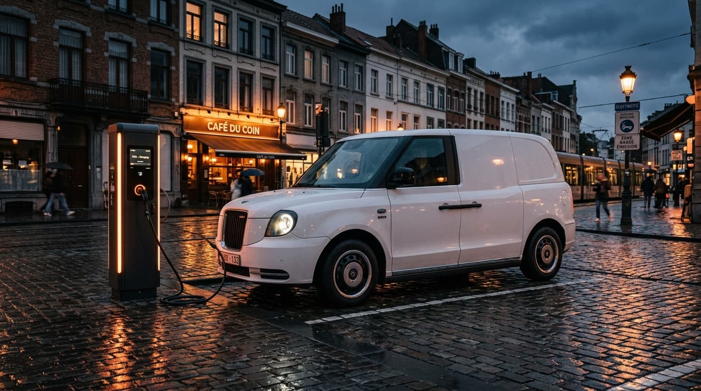 Fourgon moyen électrique : le comparatif belge
