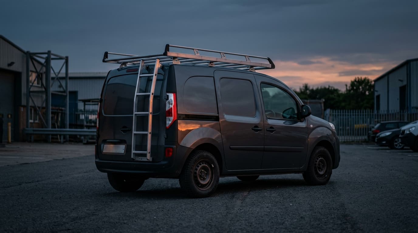 Galerie de toit camionnette : charge et règles belges