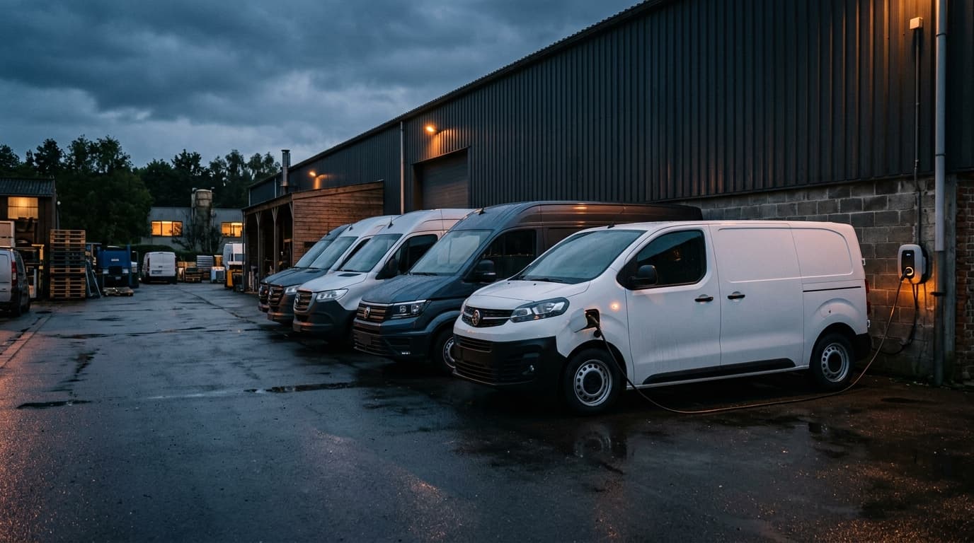 Utilitaire électrique ou diesel pour une flotte ?